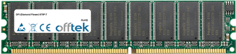 875P-T 1Go Module - 184 Pin 2.6v DDR400 ECC Dimm (Dual Rank)
